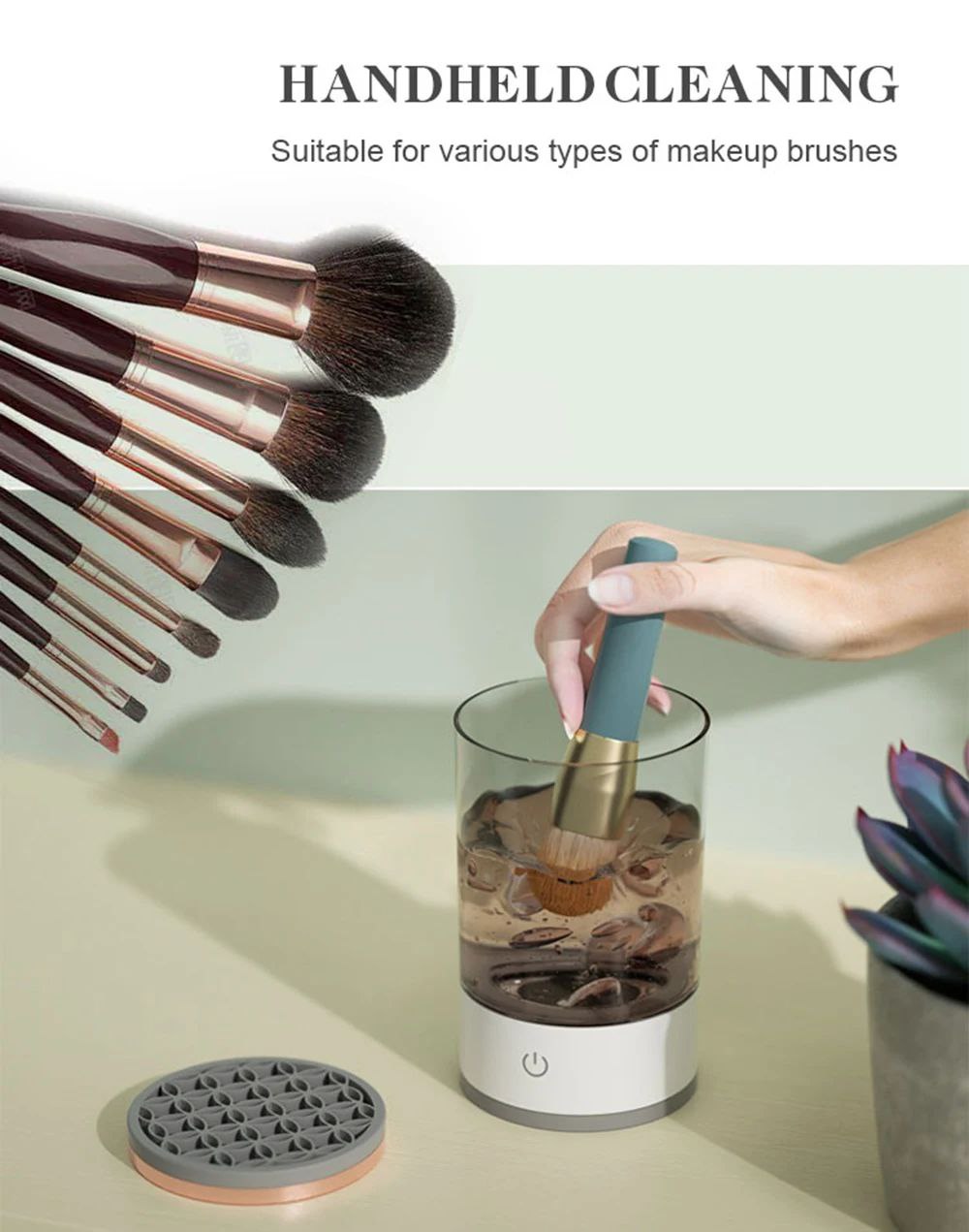 MAKEUP BRUSH CLEANER